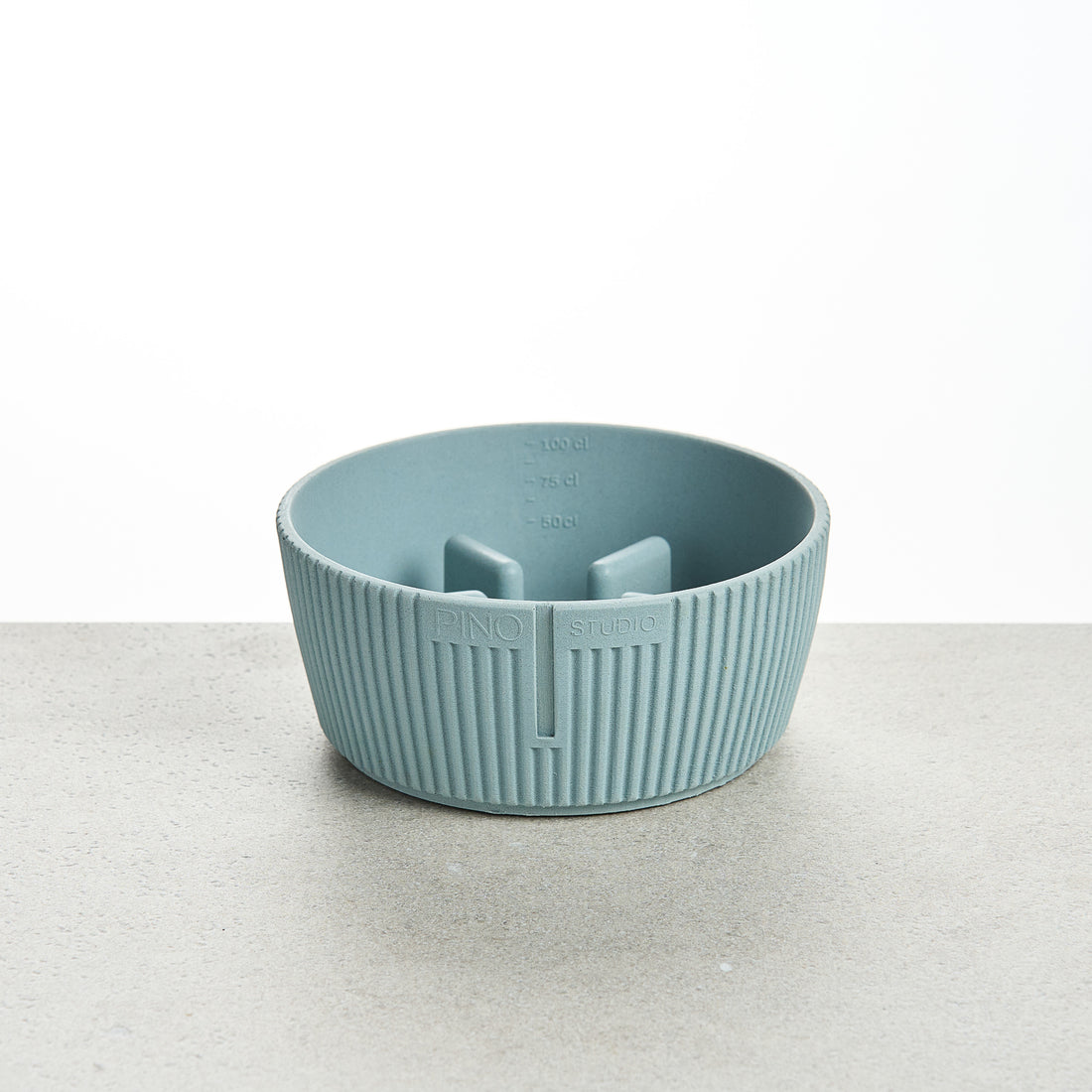 PINO Anti-Schrok Voerbak Studio Collectie Medium in Butterfly Blue