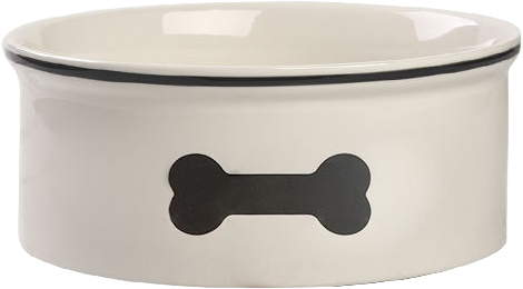 Ceramic Bowl top-down voerbak