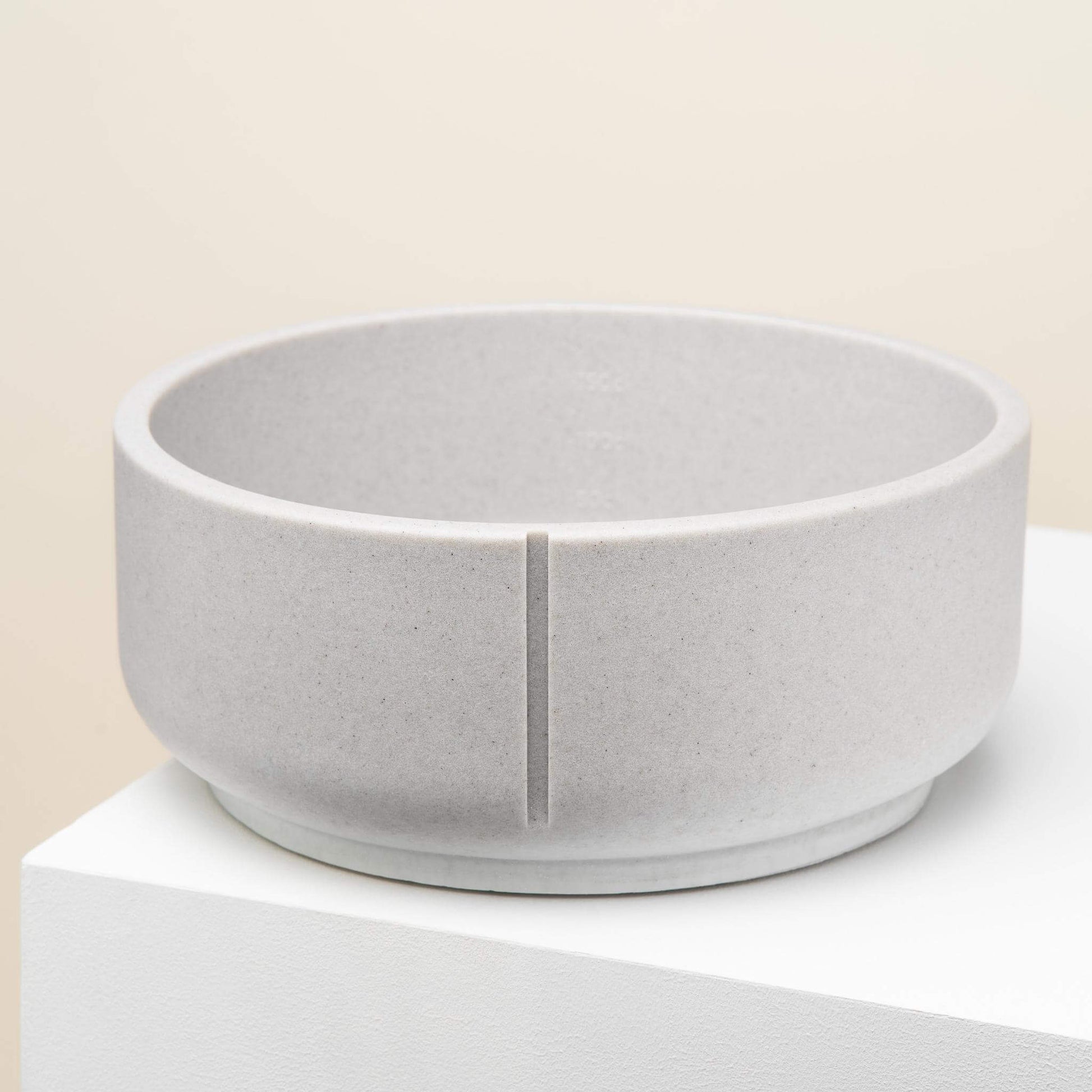 large classic feeder Dolphin Grey for dogs