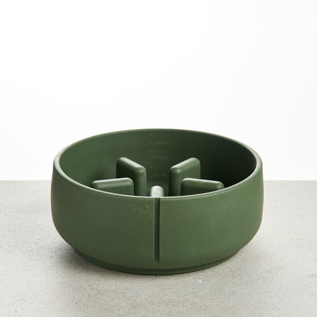 PINO Anti-Schrok Voerbak Large in Crocodile Green