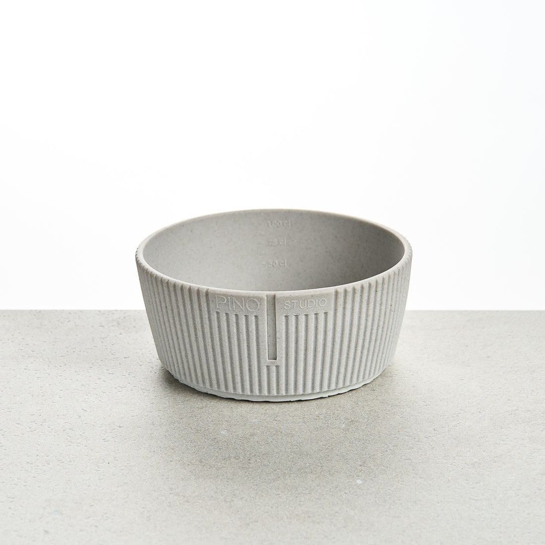 PINO Classic Voerbak Studio Collectie Medium in Seal Grey