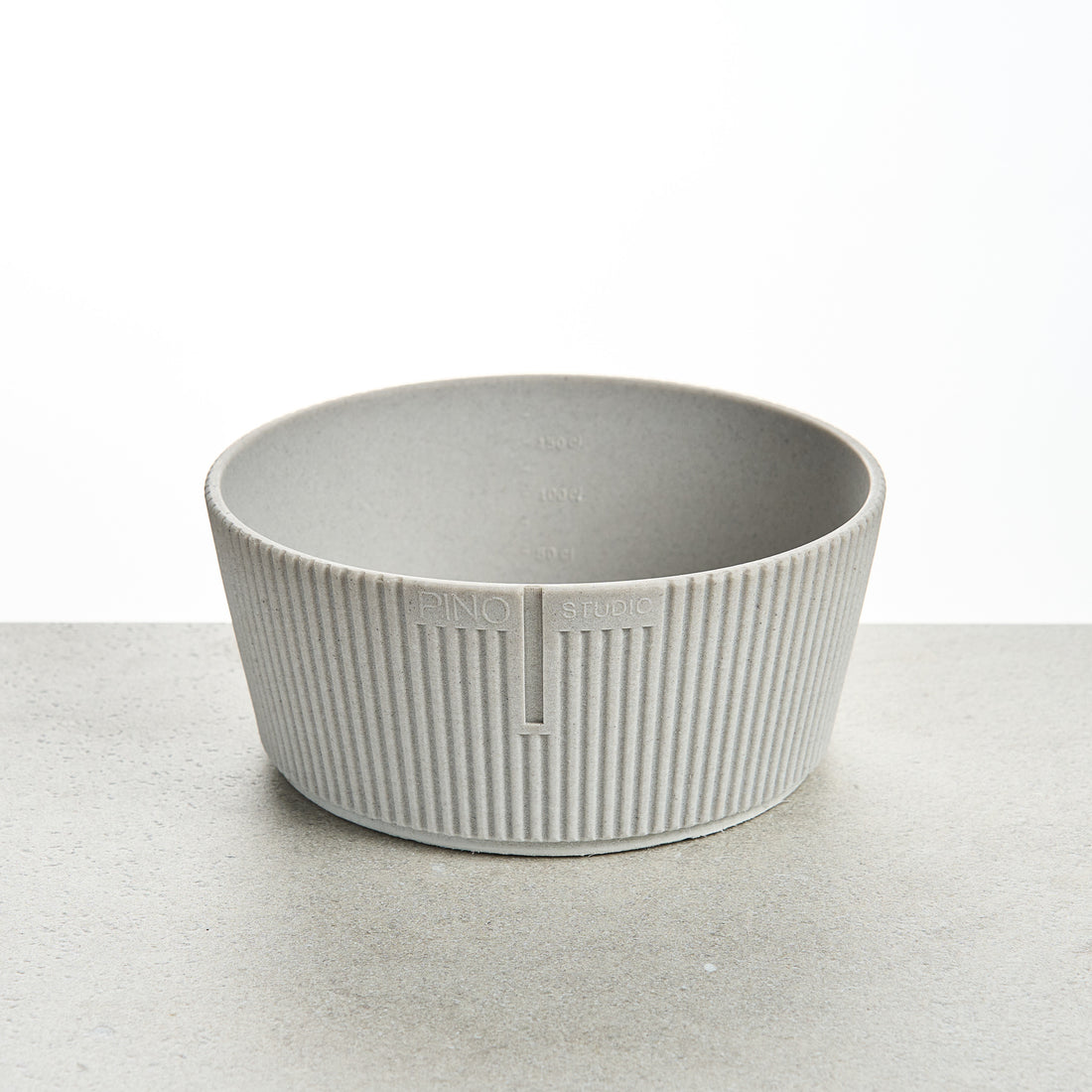 PINO Classic Voerbak Studio Collectie Large in Seal Grey