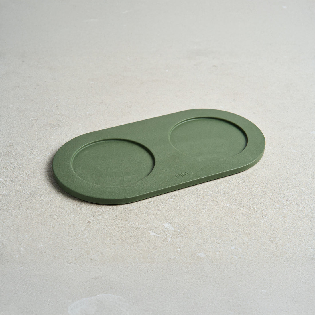 PINO Plateau in Crocodile Green