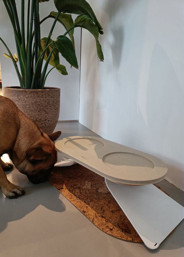 Prachtig materiaal, stevig en super blij met de verhoog optie.
Een tevreden Franse bulldog Marcel en baasje :)